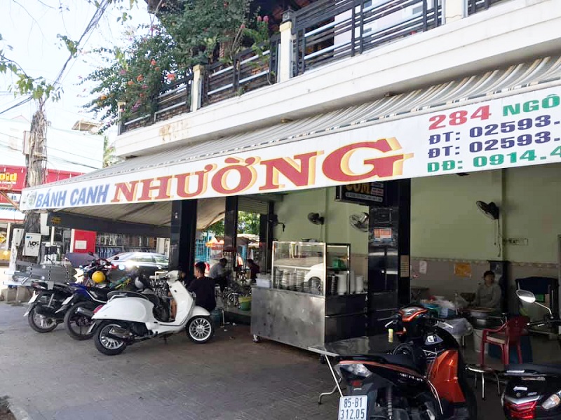 /bánh canh nhường phan rang 